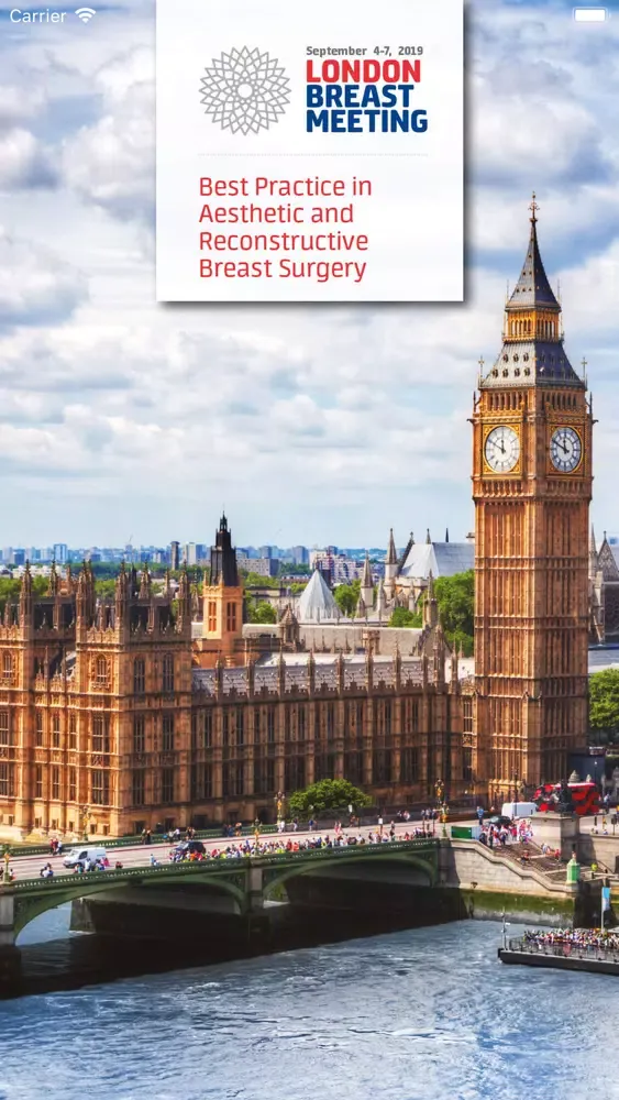 Captures d'écran de London Breast Meeting 2019