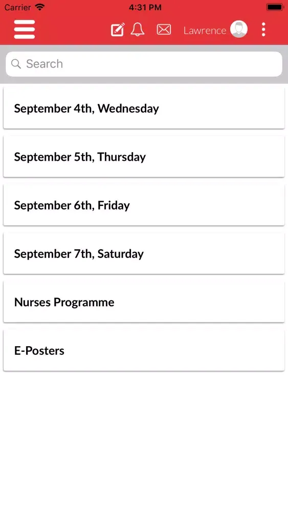 Captures d'écran de London Breast Meeting 2019