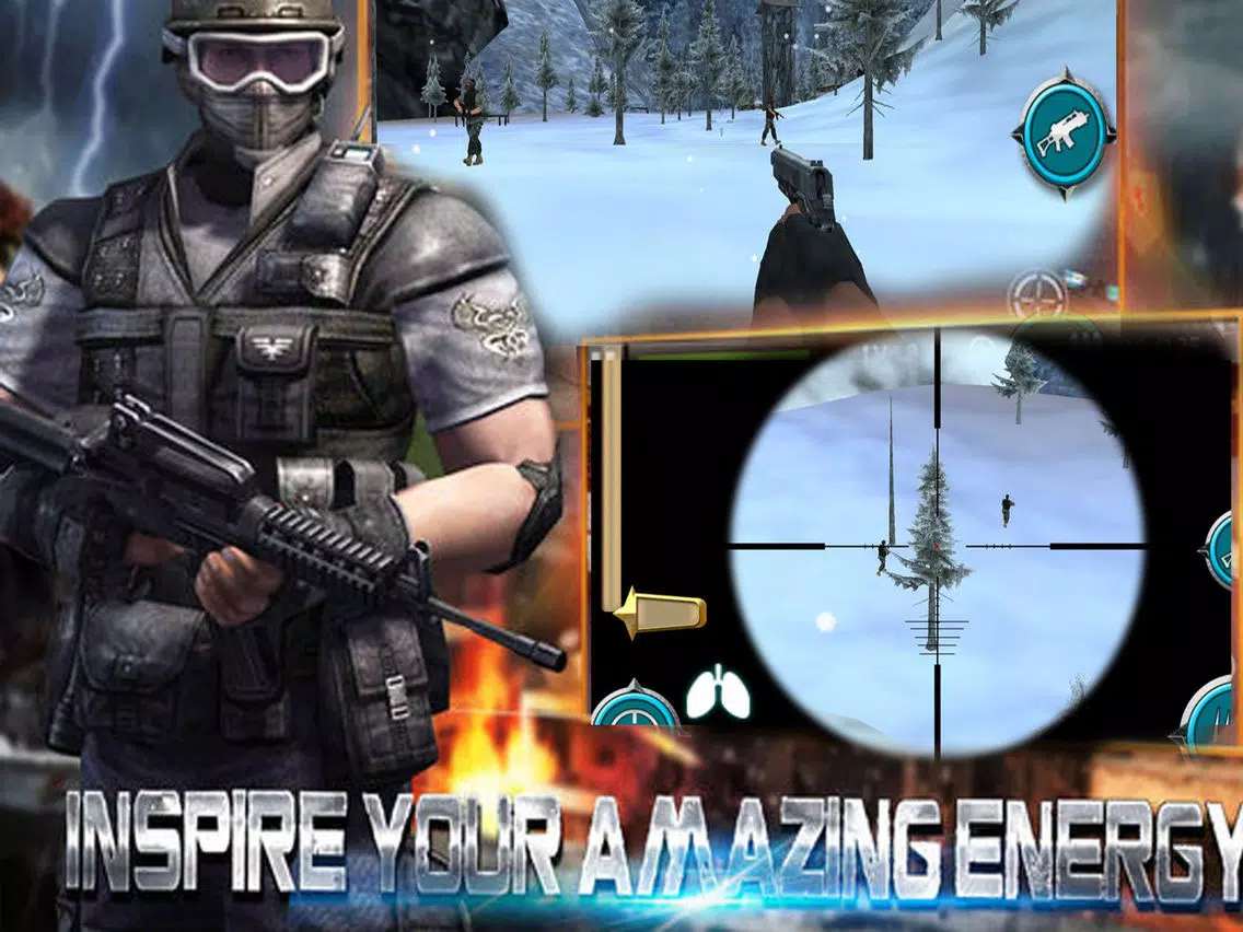 Ảnh chụp màn hình của Sniper Gunfire FPS iPad 