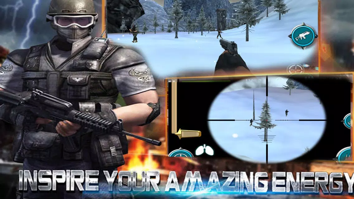 Ảnh chụp màn hình của Sniper Gunfire FPS