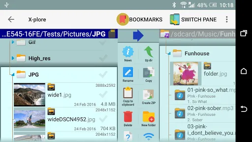 Скриншоты X-plore File Manager