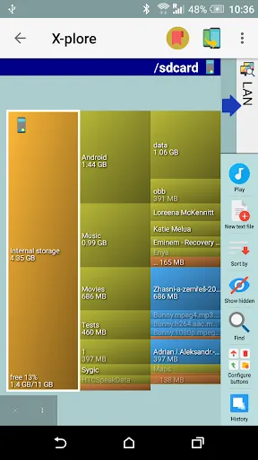 Скриншоты X-plore File Manager