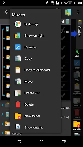 Скриншоты X-plore File Manager