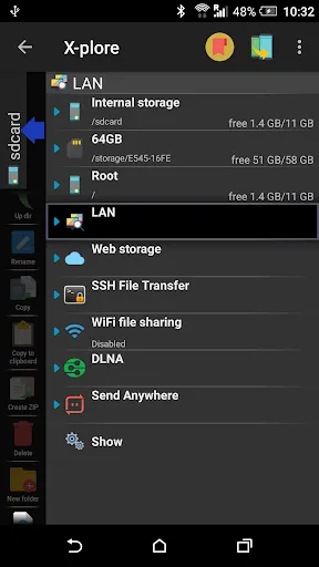 Скриншоты X-plore File Manager