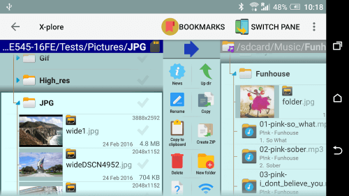 X-plore File Manager-screenshot-1