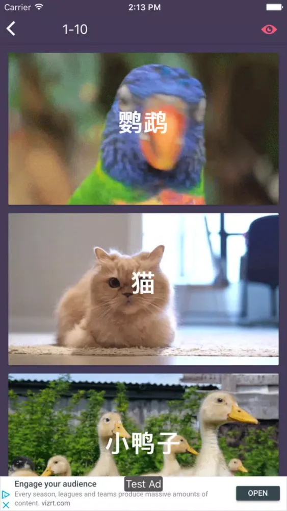 Capturas de pantalla de LonelyPix 动物朋友精简版(中英双语)