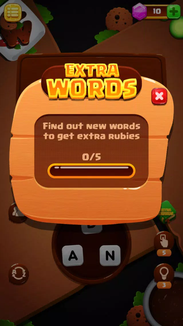 Words To Go: Extra Words 스크린샷