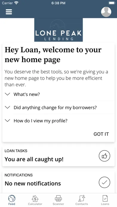 Lone Peak Lending Screenshots