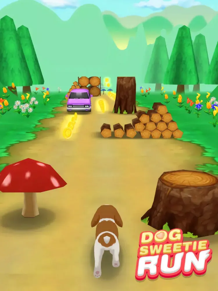 صور Dog Sweetie Run iPad 