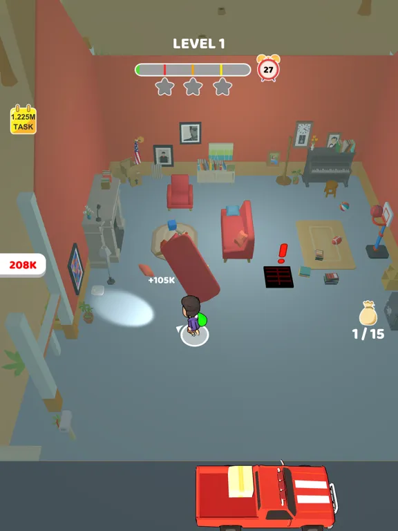 Crazy Robbery 3D iPad 应用截图