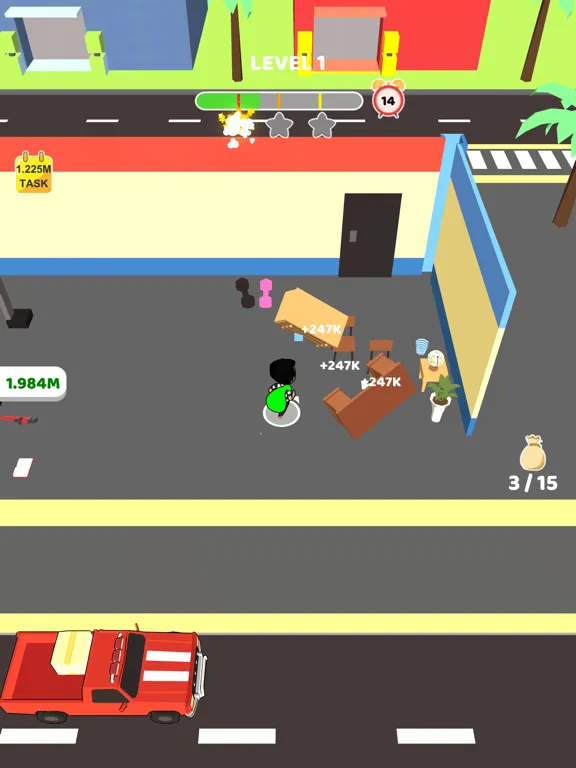 Crazy Robbery 3D iPad 应用截图