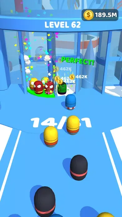 Capturas de tela do Revolving Rush