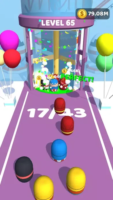 Capturas de tela do Revolving Rush