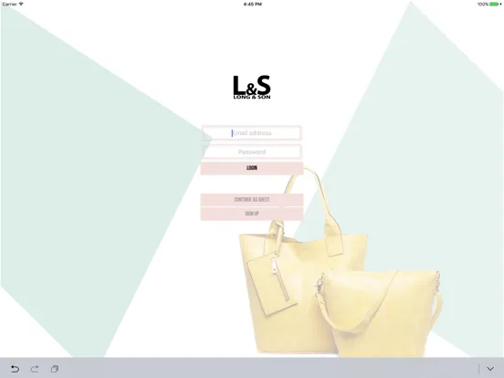 Long&Son iPad  Screenshots