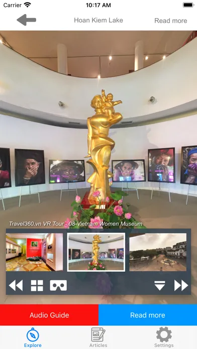 ภาพหน้าจอของ Hanoi 360