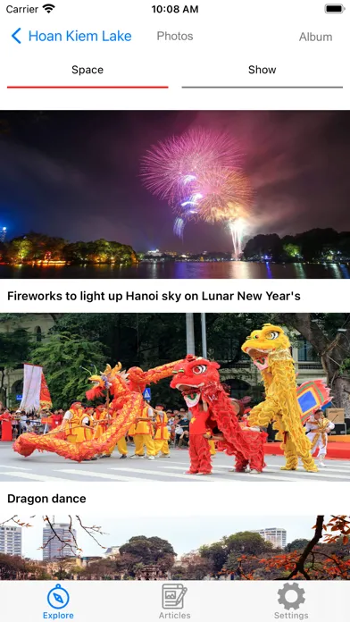 ภาพหน้าจอของ Hanoi 360