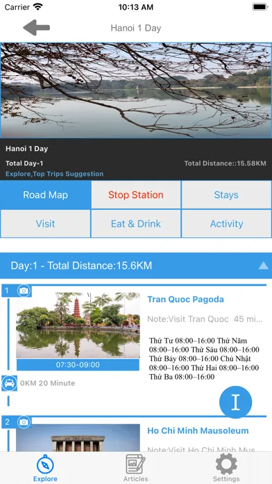 ภาพหน้าจอของ Hanoi 360