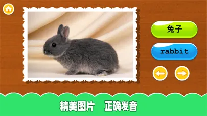 Zrzuty ekranu 认动物-看图学英语大全
