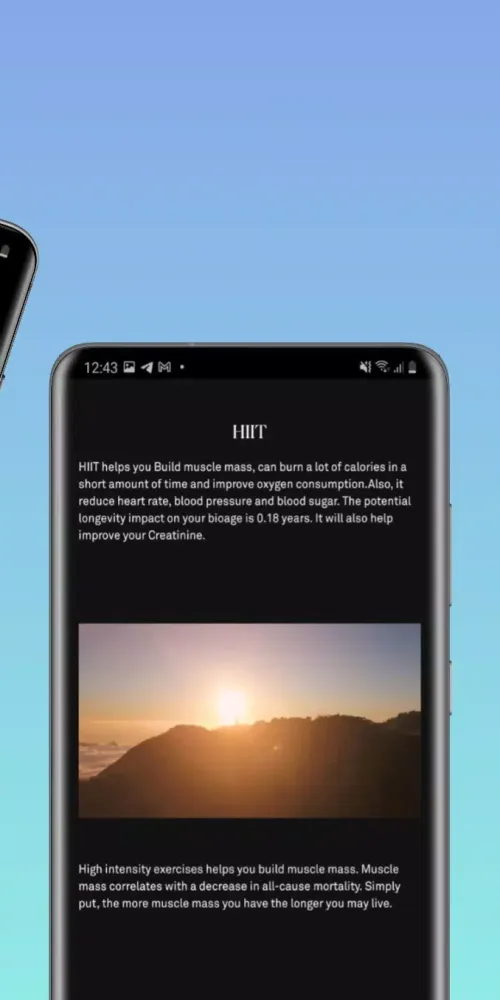 Longevity AI Ekran Görüntüleri