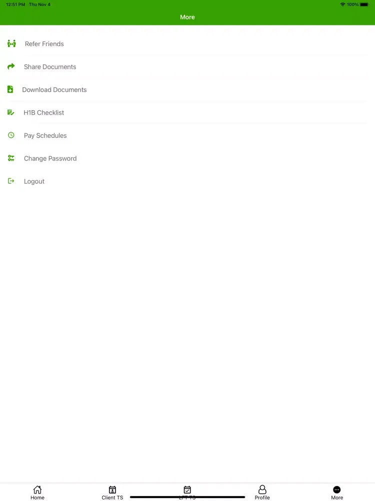Long Finch Timesheet iPad 应用截图