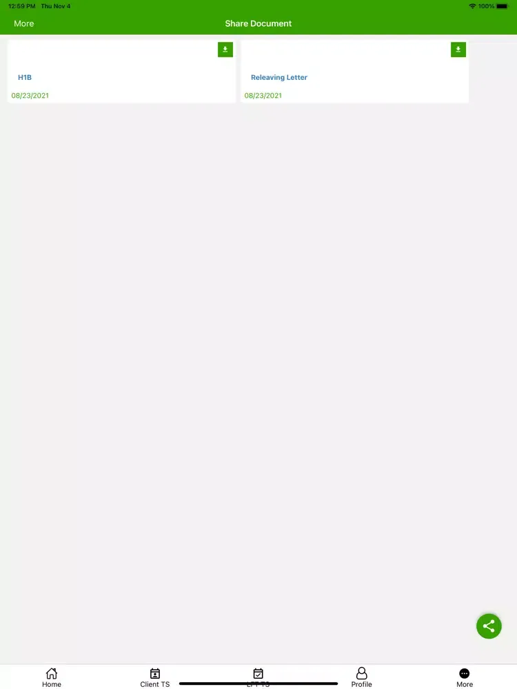 Long Finch Timesheet iPad 应用截图