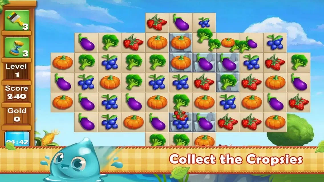 Mini Vegetables Match3 Screenshots