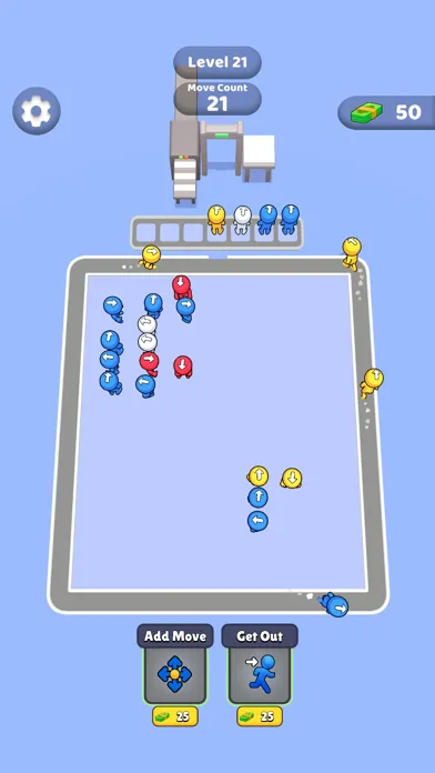 ภาพหน้าจอของ Crowd Escape 3D!