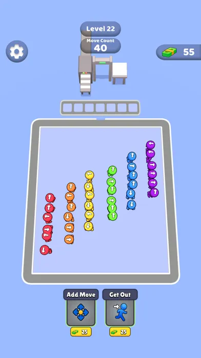 ภาพหน้าจอของ Crowd Escape 3D!