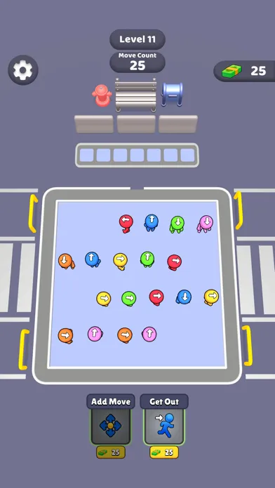 ภาพหน้าจอของ Crowd Escape 3D!