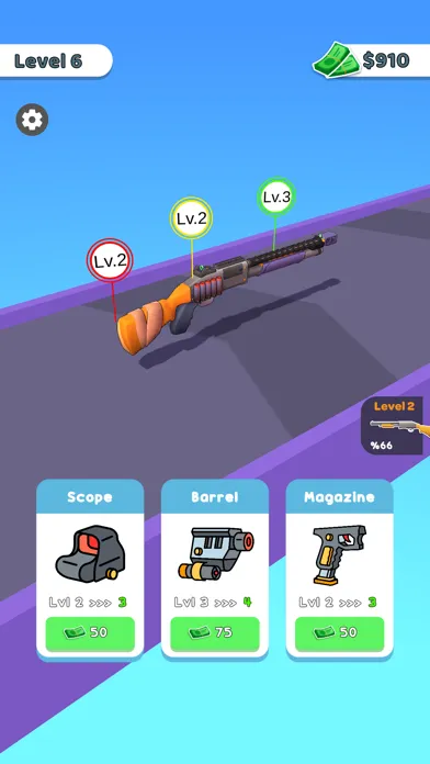 Gun Builder Run! Screenshots
