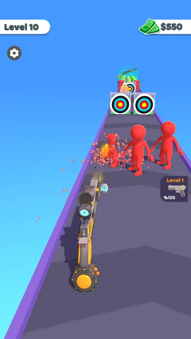 Gun Builder Run! Screenshots