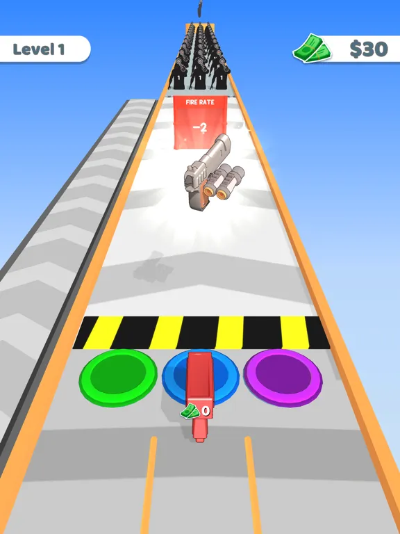 Tangkapan layar Gun Evolution 3D iPad 