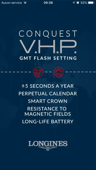 Longines VHP GMT Flash Setting スクリーンショット