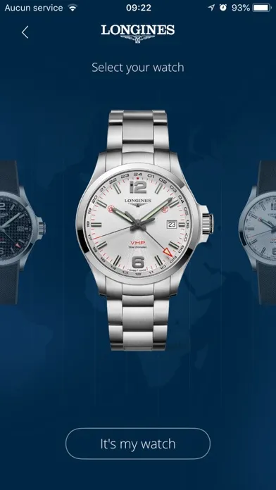 Longines VHP GMT Flash Setting スクリーンショット