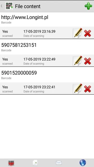 LoMag Ticket scanner Ekran Görüntüleri