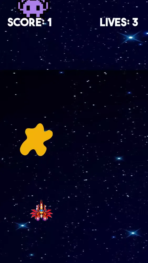Tangkapan skrin Space Invaders-Decisive Battle