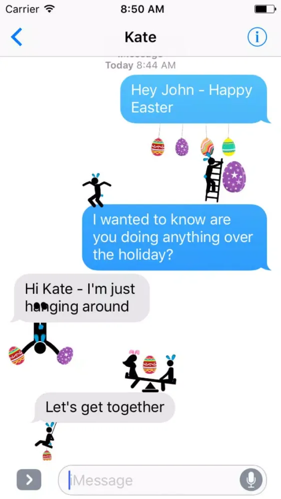 Capturas de pantalla de Animated Easter Stickmen