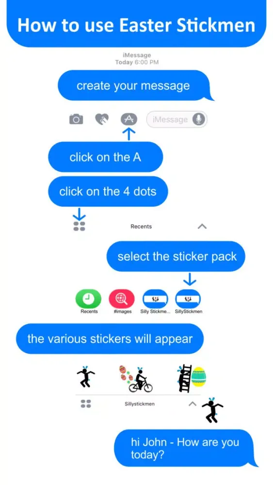 Capturas de pantalla de Animated Easter Stickmen