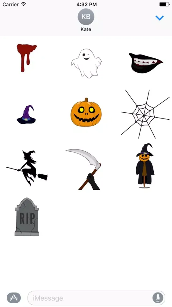 Halloween Scary Stickers Screenshots