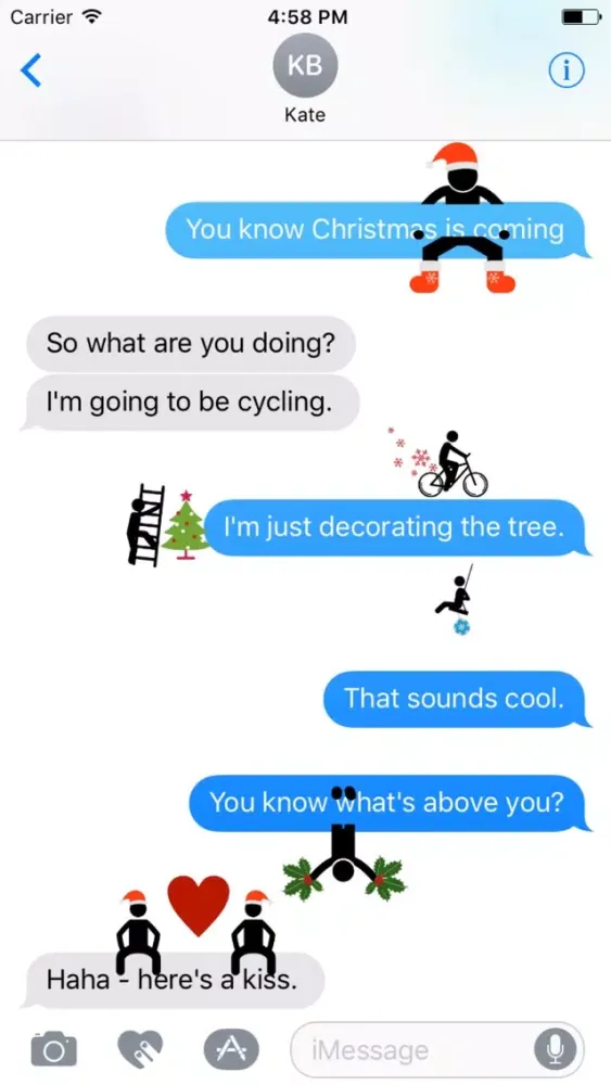 Ảnh chụp màn hình của Christmas Silly Stickmen