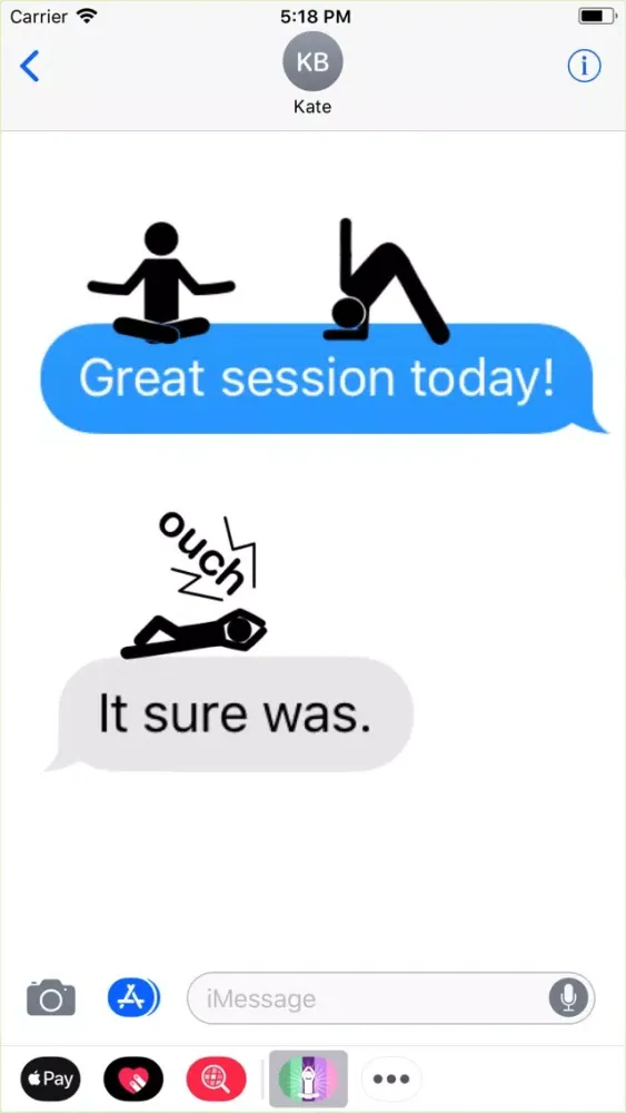 Capturas de pantalla de Yoga Stickmen
