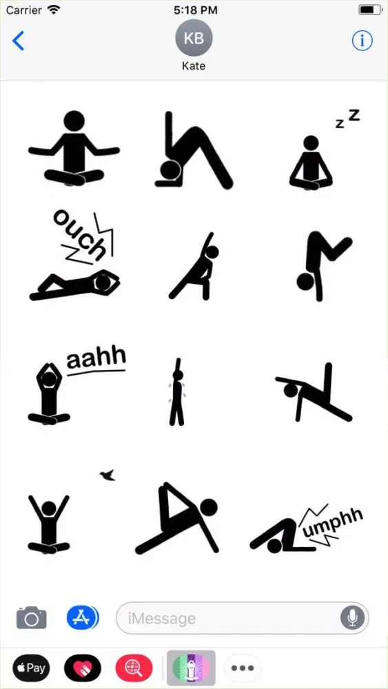 Capturas de pantalla de Yoga Stickmen