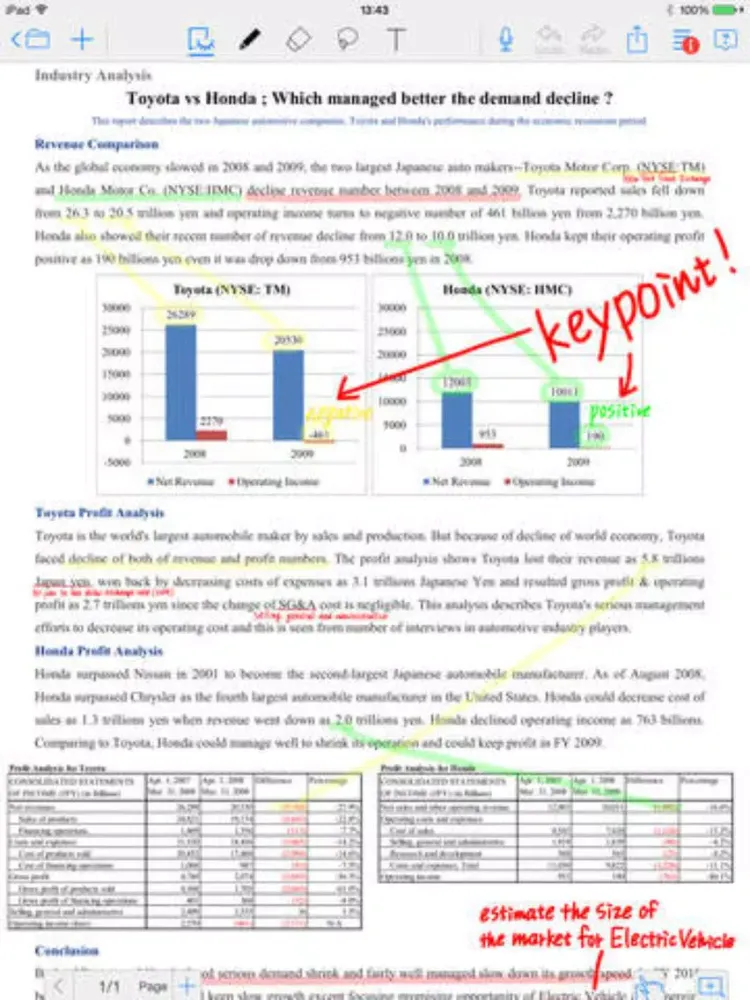 Awesome Notes - Inkflow Notebook, Annotate PDFs iPad  स्क्रीनशॉट