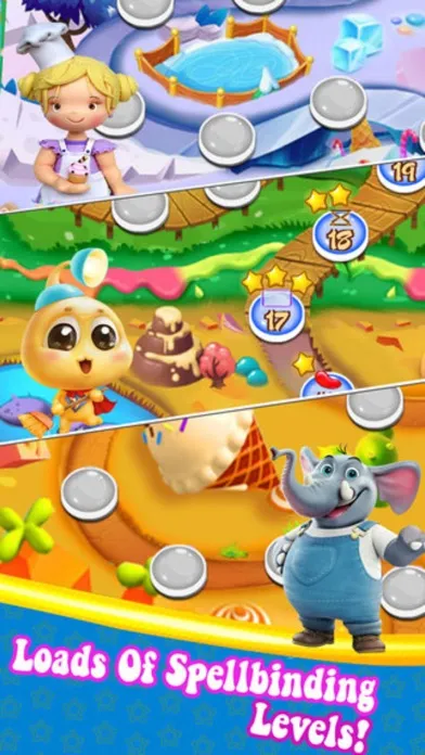 Sweet Crush Mania - 3 match puzzle Yummy Cookie Blast स्क्रीनशॉट