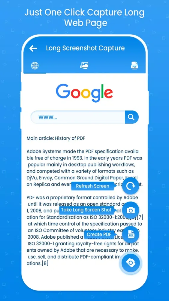 Long Screenshot Capture & Edit Screenshots