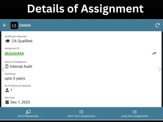 Zrzuty ekranu Long Shot Assignments iPad 
