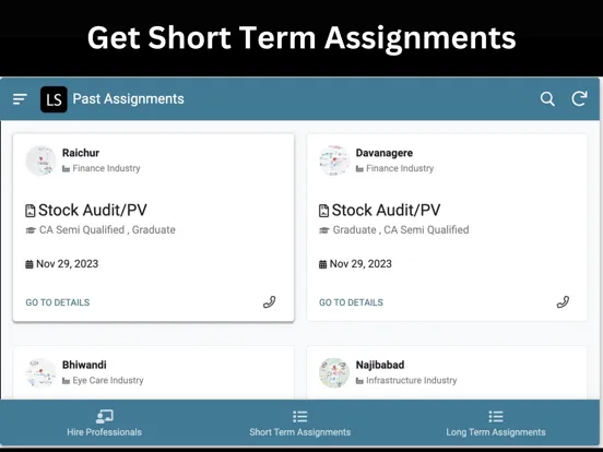Zrzuty ekranu Long Shot Assignments iPad 