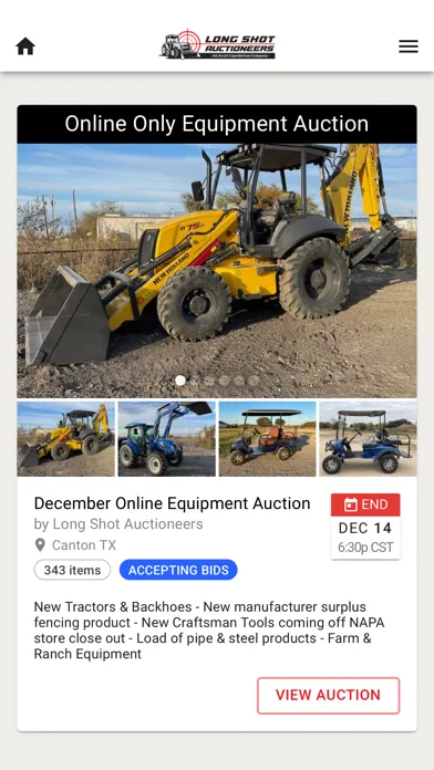 Screenshot di Long Shot Auctioneers
