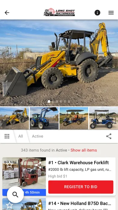 Screenshot di Long Shot Auctioneers