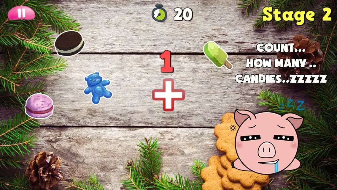 Capturas de pantalla de 50 Rush: Candy Math - Free Challenge Game